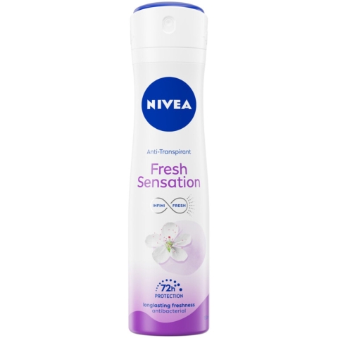 3x Nivea Deodorant Spray Fresh Sensation 150 ml
