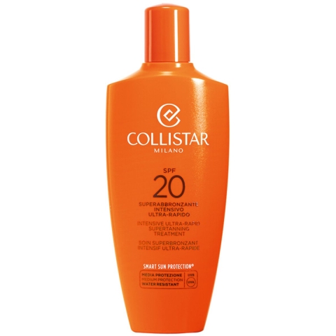 2x Collistar Intensive Ultra Rapid Supertanning Treatment SPF 20 200 ml