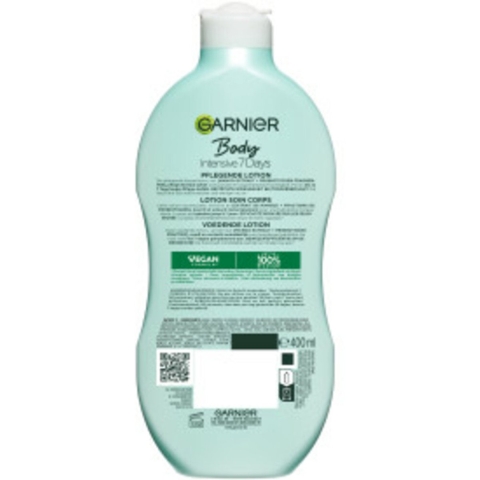 3x Garnier Body Intensive 7 Days Verzorgende Bodylotion 400 ml