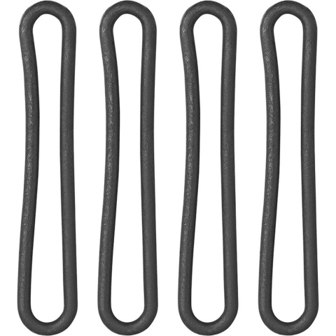 ProPlus Spanrubbers - 12x stuks - 20 cm - voor dekzeilen - tentelastiek -