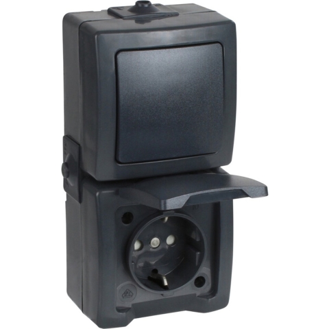 Kopp 138515009 Nautic spatwaterdicht Antraciet 1 stuk(s)