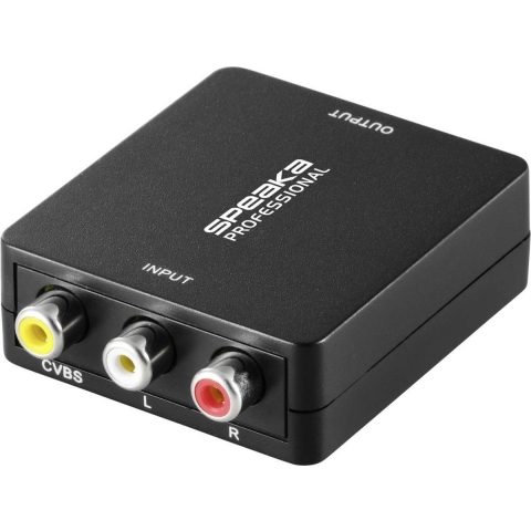 SpeaKa Professional AV Converter [Cinch - HDMI] 1920 x 1080 Pixel