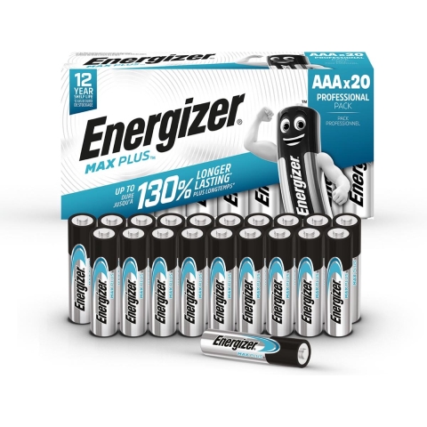 Energizer Max Plus Industrial AAA batterij (potlood) Alkaline 1.5 V 20 stuk(s)