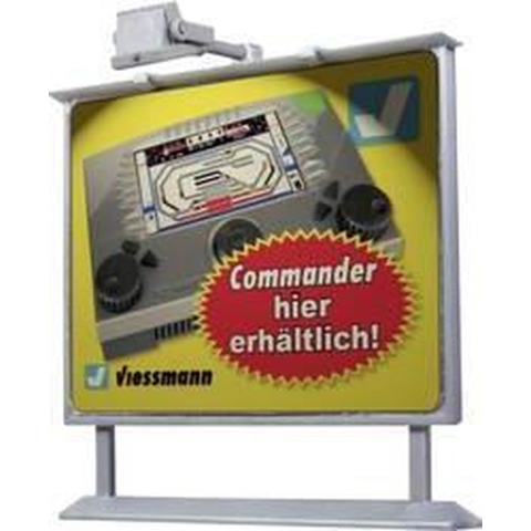 Viessmann Modelltechnik 6336 H0 reclamebord met LED-verlichting Kant-en-klaar model