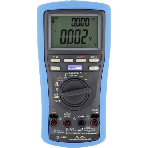 Metrel MD 9070 Isolatiemeter 50 V, 100 V, 250 V, 500 V, 1000 V 25.0 GΩ