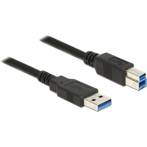 Delock 85069 Kabel USB 3.0 Type-A male > USB 3.0 Type-B male 3,0 m zwart