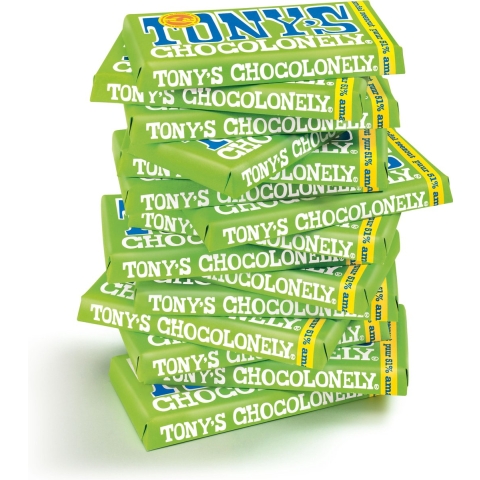 15x Tony's Chocolonely Puur Amandel Zeezout 180 gr