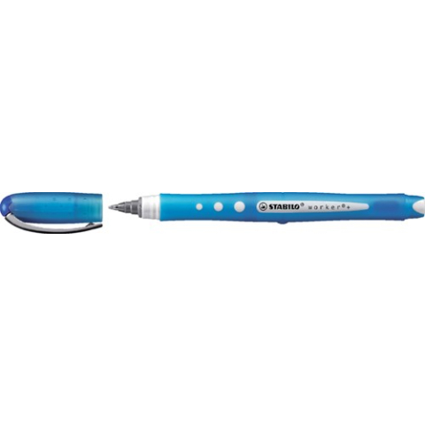 STABILO Worker Colorful - Rollerball 0,5 mm - Blauw - per stuk