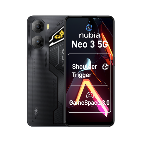 Zte Nubia Neo 3 5g - 256 Gb Zwart