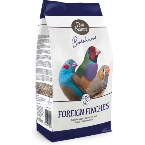 5x Deli Nature 5 Sterren Menu Tropische Vogels 800 gr