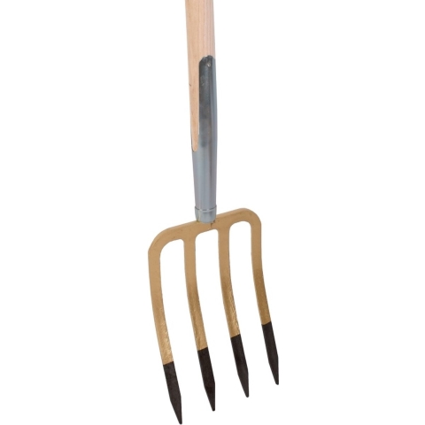 Spitvork 4-tands 85cm steel - Talentools