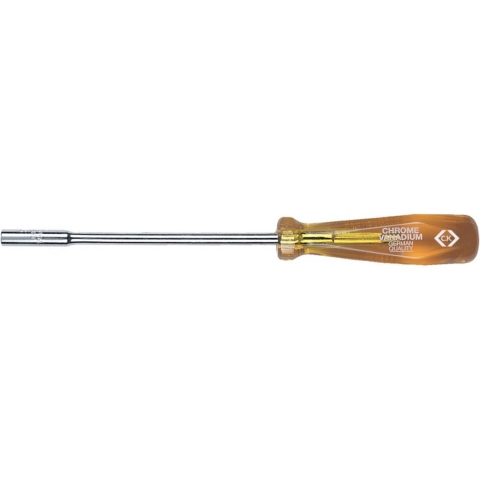 C.K Dopschroevendraaier Werkplaats Sleutelbreedte (metrisch): 8 mm Koplengte: 130 mm DIN 3125