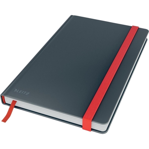 Leitz 44810089 Notitieboek Gelinieerd Grijs Aantal paginas: 80 DIN A5