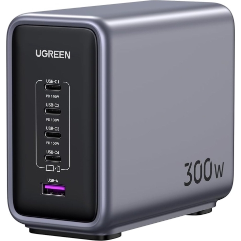 UGREEN Nexode 300W PD 3.1 USB C-Oplader