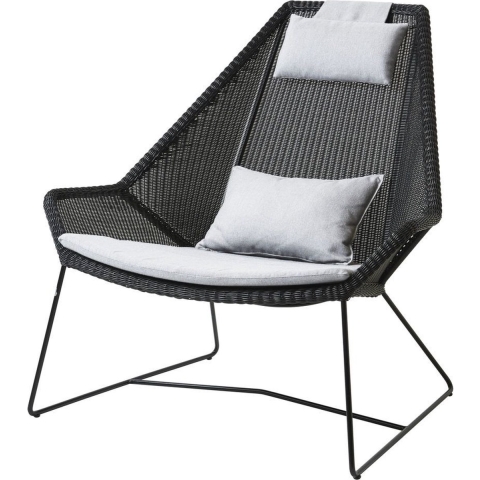 Cane-Line Zitkussen Voor Breeze Highback Lounge Fauteuil Light Grey