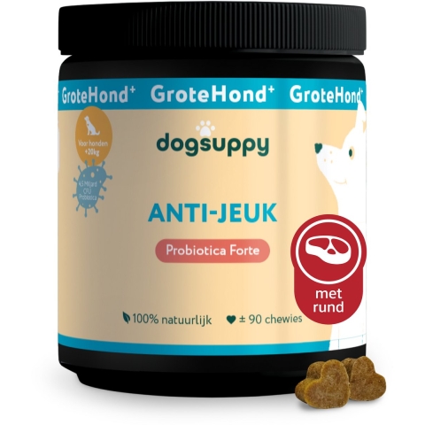 DogSuppy Grote Hond Anti Jeuk Rund 90 stuks