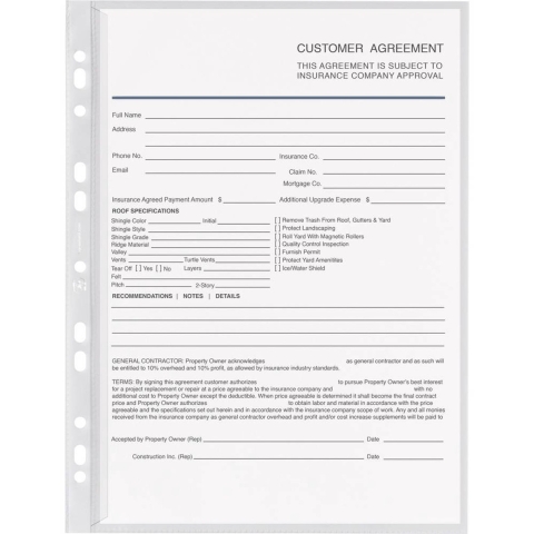 Oxford Showtassen 100421184 DIN A4 Polypropyleen 0.12 mm Transparant 100421184 100 stuk(s)