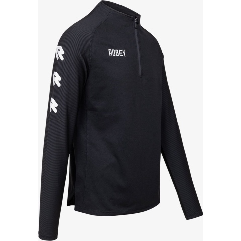 Robey RS3004 Performance Half-Zip Top - Black - XXXXL