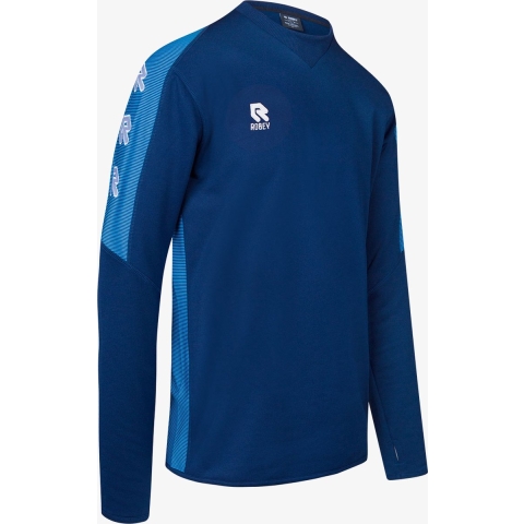 Robey RS3011 Performance Sweater - Navy/Sky Blue - 128