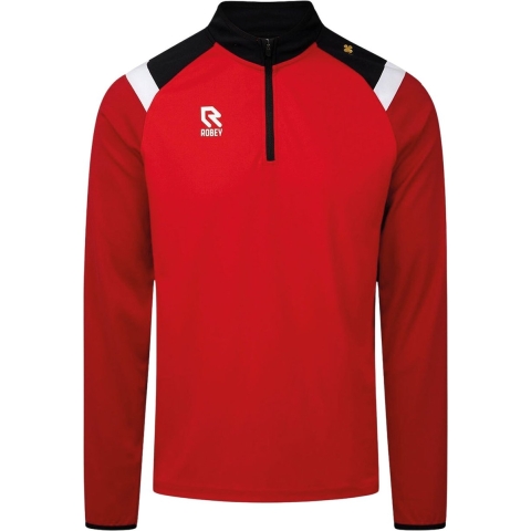 Robey RS3018 Control Half-Zip Top - Red - S