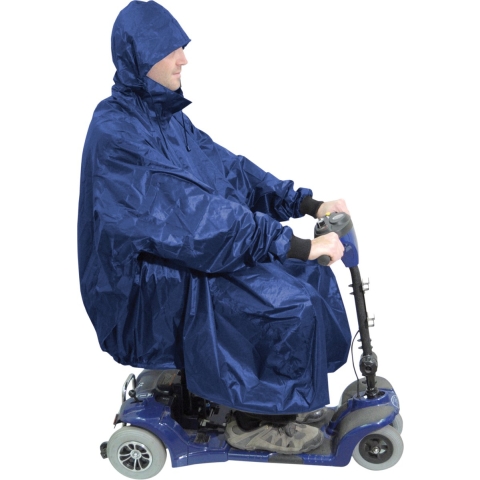 Aidapt regenjas scootmobiel - met mouwen