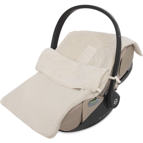 Voetenzak Autostoel Jollein Basic Knit Oatmeal