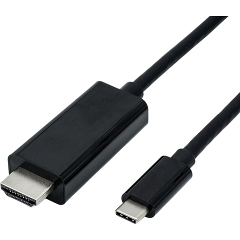 ROLINE USB type C - HDMI adapterkabel, M/M, 3 m