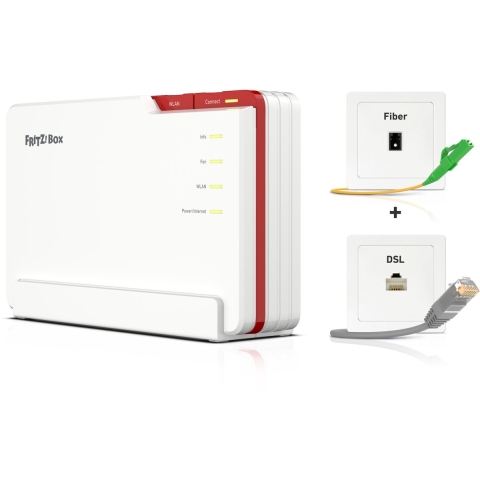 AVM FRITZ!Box 5690 Pro - Router - Tri-band Wi-Fi 7 (802.11be) 5760 Mbit/s - Wit