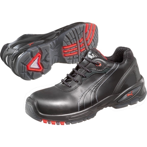 PUMA Pioneer Low ESD SRC 640521-45 Veiligheidsschoenen ESD S3 Schoenmaat (EU): 45 Zwart 1 stuk(s)