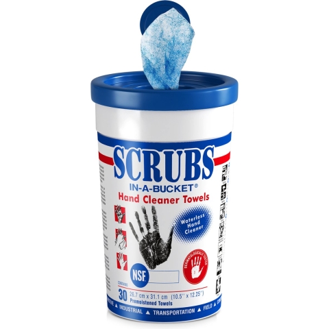 Scrubs In-a-Bucket Handreinigingsdoekjes 30 stuk(s)