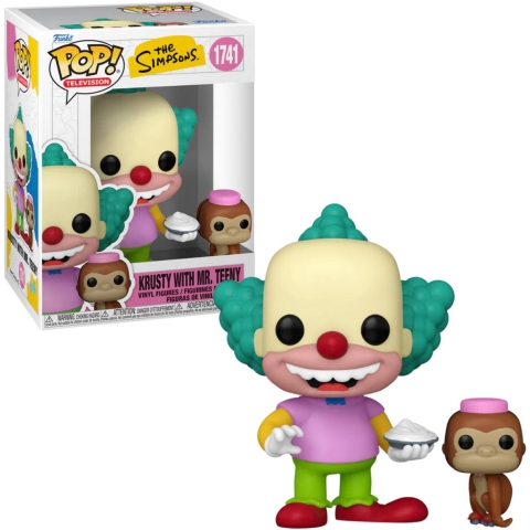 The Simpsons Funko Pop Vinyl Figure: Krusty with Mr.Teeny