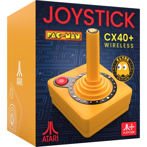 Pac-Man CX-40+ Wireless Joystick - Orange (Clyde Edition)