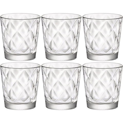 Kaleido waterglazen - 12x stuks - 240 ml - Sapglas/drinkglazen voordelig setje -