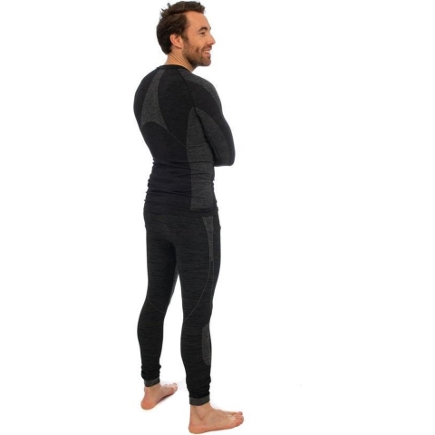 Heat Keeper heren thermobroek - Zwart - Maat XL