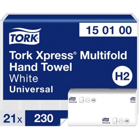 TORK 150100 Papieren handdoeken Wit 21 stuk(s)