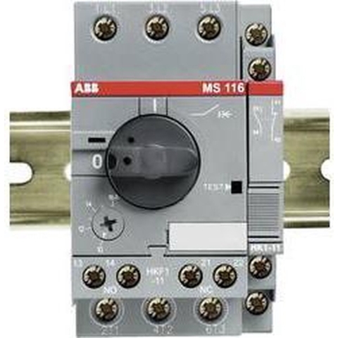 ABB 1SAM 250 000 R1005 MS 116-1,0 Motorbeveiligingsschakelaar Instelbaar 690 V/AC 1 A 1 stuk(s)