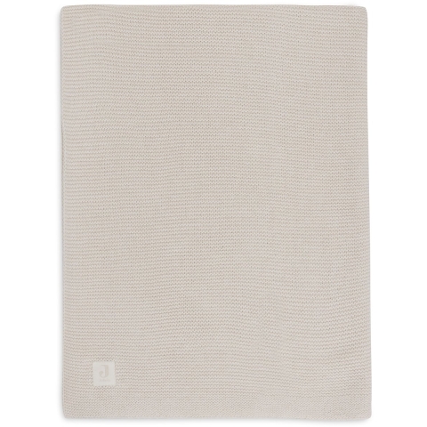 Deken Ledikant Jollein 100x150 Basic Knit Oatmeal