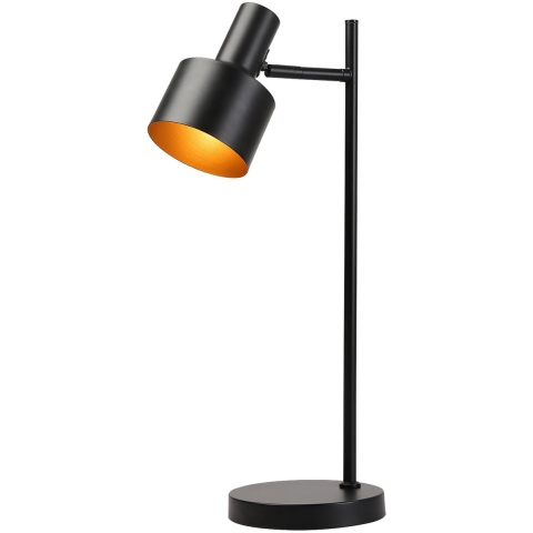 Artdelight Twinkle - Taffellamp - 18 X 25 X 58 Cm - Zwart