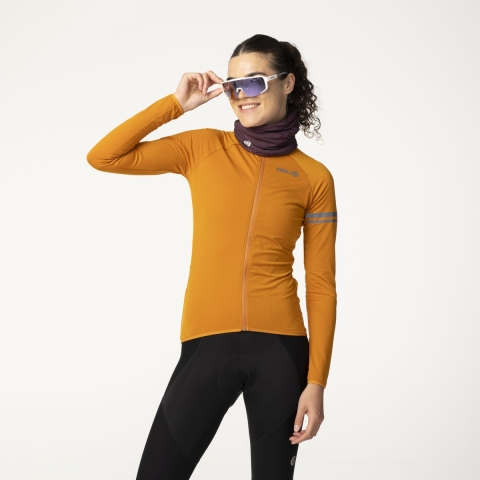 AGU Thermo Fietsshirt Lange Mouwen Essential Dames - Pumpkin spice - M