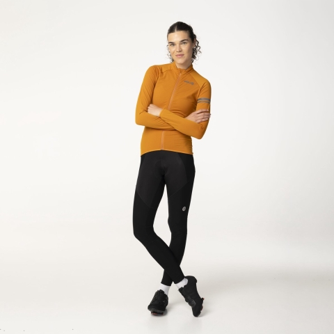 AGU Thermo Fietsshirt Lange Mouwen Essential Dames - Pumpkin spice - XL