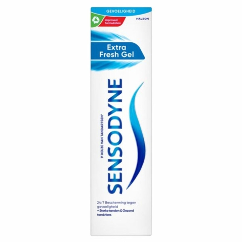 6x Sensodyne Tandpasta Extra Fresh Gel 75 ml