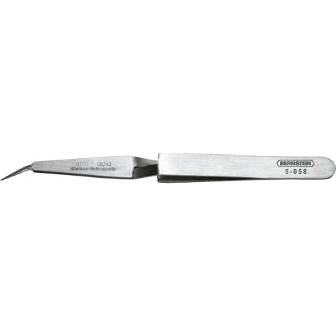 Bernstein Tools for Electronics 5-058 SMD-pincet 31b SA Spits, gebogen 120 mm