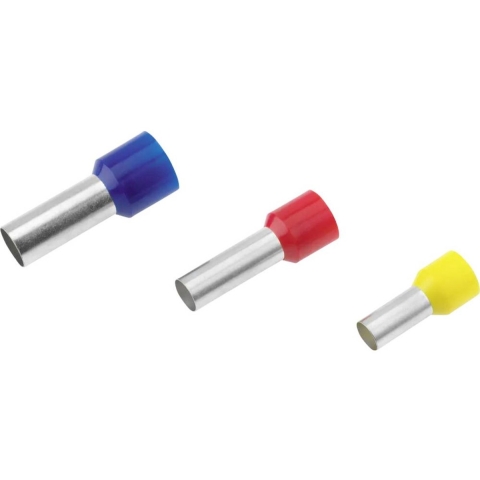 Cimco 187037 Adereindhulzen 95 mm² Deels geïsoleerd Rood 25 stuk(s)
