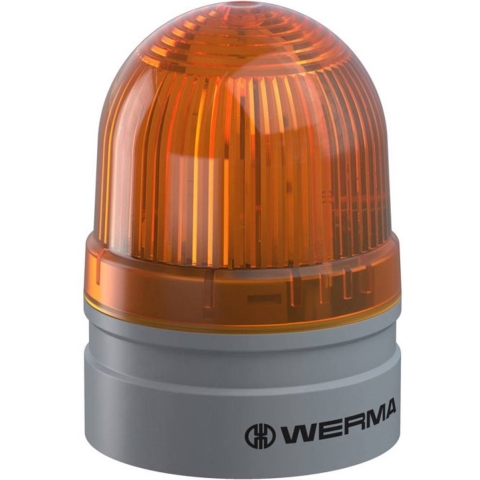 Werma Signaltechnik Signaallamp Mini TwinLIGHT 24VAC/DC YE 260.310.75 Geel 24 V/DC