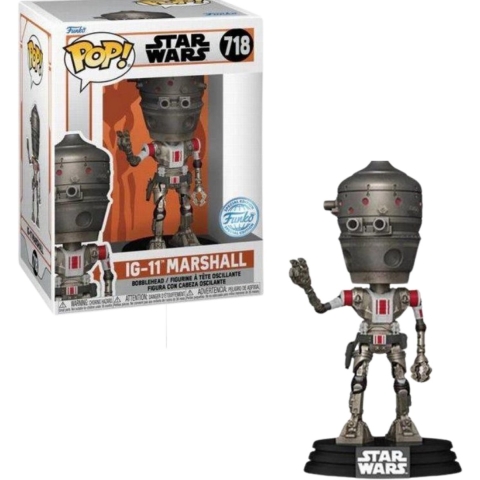 Star Wars The Mandalorian Funko Pop Vinyl: IG-11 Marshall