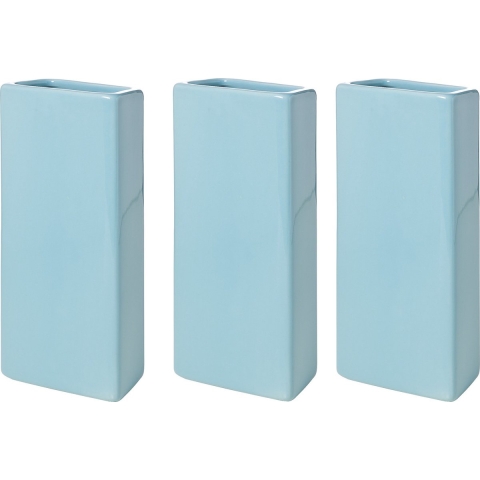 6x Radiator luchtbevochtigers bakken / waterverdamper blauw -