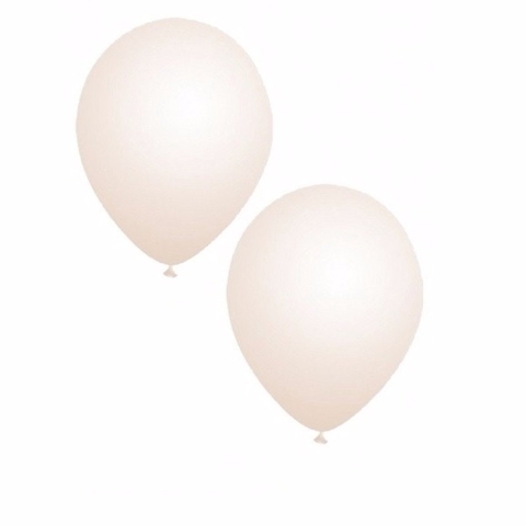 300x stuks Transparante party ballonnen 30 cm -