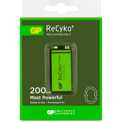 GP Recyko+ 9v-batterij