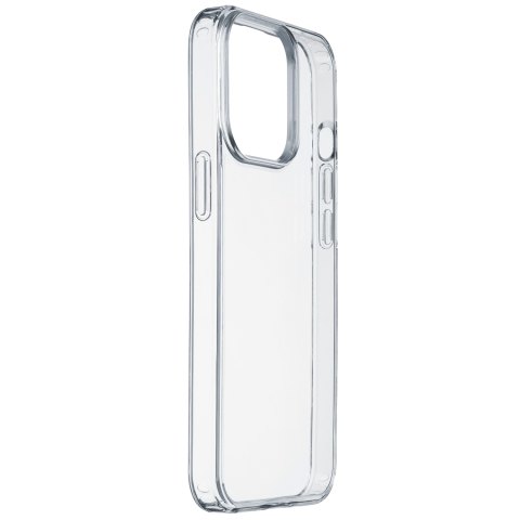 Cellularline Iphone 14 Pro Hoesje Clear Duo Transparant