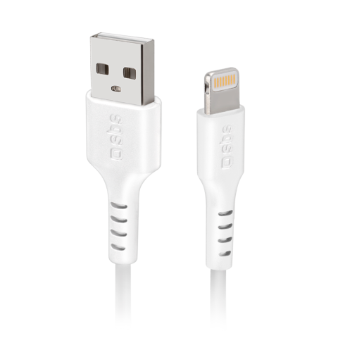 Sbs Mobile Usb-a Naar Lightning 1m Kabel 1 M Wit